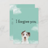i forgive you sky dog einladung (Vorne/Hinten)