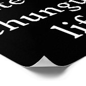 I Foring-hate My Chungus Life Poster (Ecke)