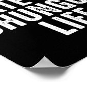 I Foring-hate My Chungus Life  Poster (Ecke)