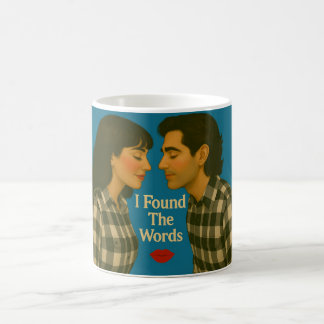 I Found The Words Logo Kaffeetasse