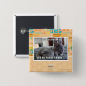 I fragt für einen Bruder Button (Vorne & Hinten)