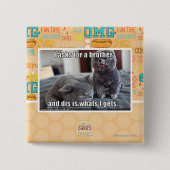 I fragt für einen Bruder Button (Vorderseite)