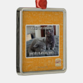 I fragt für einen Bruder Ornament Aus Metall (Rechts)