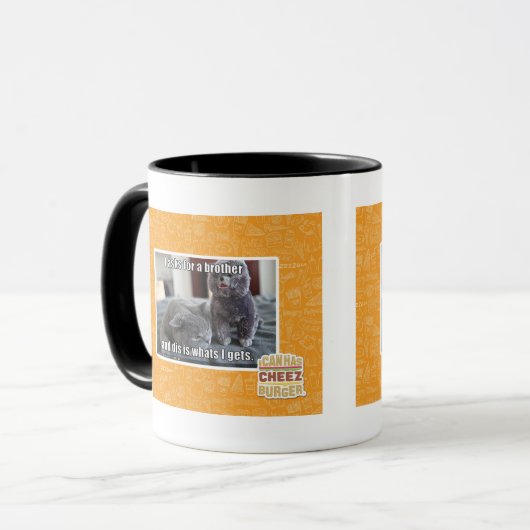 I fragt für einen Bruder Tasse (Vorderseite Links)