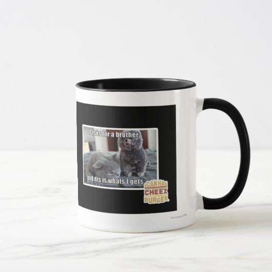 I fragt für einen Bruder Tasse (Rechts)