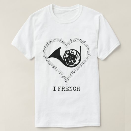 I Franzosen T-Shirt (Design vorne)