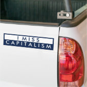 I Fräulein Capitalism Autoaufkleber (Auf Lkw)