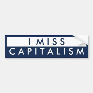 I Fräulein Capitalism Autoaufkleber