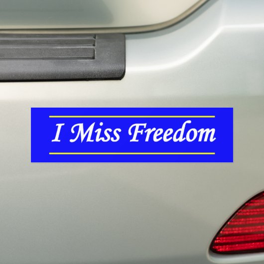 I Fräulein Freedom Autoaufkleber (Auf Auto)