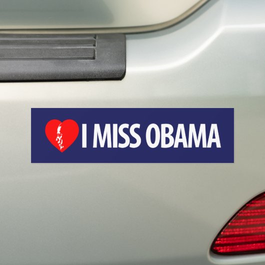 I Fräulein Obama Autoaufkleber (Auf Auto)