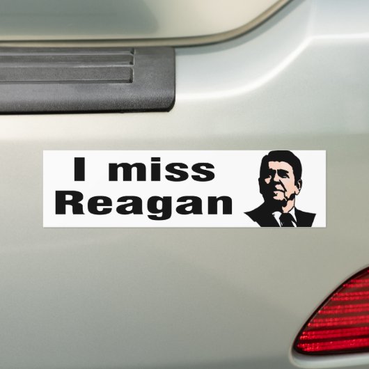 I Fräulein Reagan Autoaufkleber (Auf Auto)