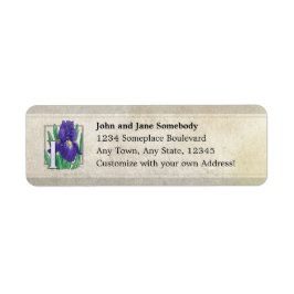 I für die Iris-Blume Monogram