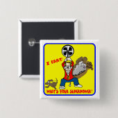 I Furz, was Ihr Supermacht-Knopf ist Button (Vorne & Hinten)