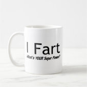I Furz, was Ihr SuperPower ist Kaffeetasse (Links)