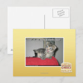 I Furzen in Ihrem gen'ral direkshun Postkarte (Vorne/Hinten)