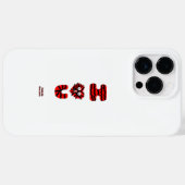 I Fuzzy U Apple iPhone 14 Pro Max Fall Case-Mate iPhone Hülle (Rückseite (Horizontal))