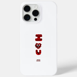 I Fuzzy U Apple iPhone 15 Pro Max Fall Case-Mate iPhone Hülle