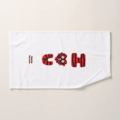 I Fuzzy U Bad Handtuch Set (Handtuch)