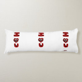 I Fuzzy U Body Pillow Seitenschläferkissen