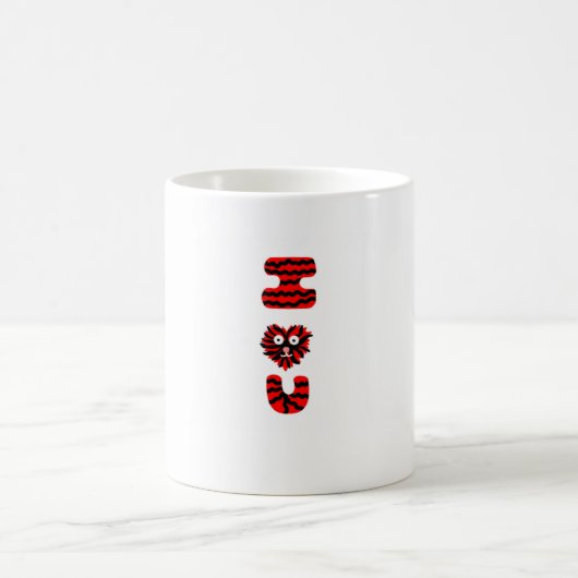 I Fuzzy U Coffee Tasse (Mittel)