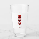 I Fuzzy U Glass Tumbler (Vorderseite)