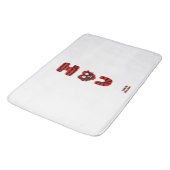 I Fuzzy U Large Bath Mat Badematte (Schrägansicht)