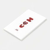 I Fuzzy U Post-it Notes (10,2 cm x 15,2 cm) Klebezettel (angewinkelt)