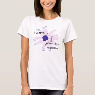 I Garden Kräuter Blume Gemüse Daisy T-Shirt