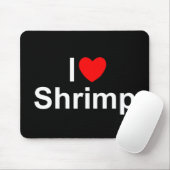 I Garnele der Liebe-(Herz) Mousepad (Mit Mouse)