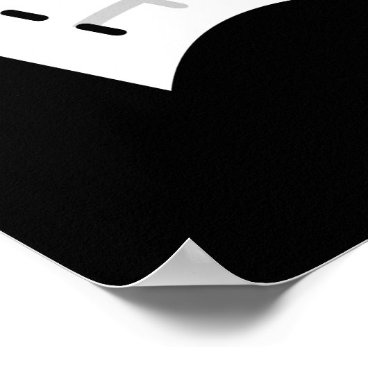 I Gauze die Blues Funny First Aid Puff Dark BG Poster (Ecke)