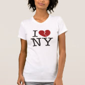 I [gebrochenes Herz] NY T-Shirt (Vorderseite)