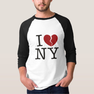 I [gebrochenes Herz] NY T-Shirt
