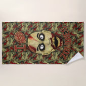 I Gehirn-Zombies Strandtuch (Vorderseite)