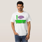 I Gehirn-Zombies T-Shirt (Vorne ganz)