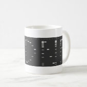 I Gel des Herzens DNS Kaffeetasse (VorderseiteRechts)