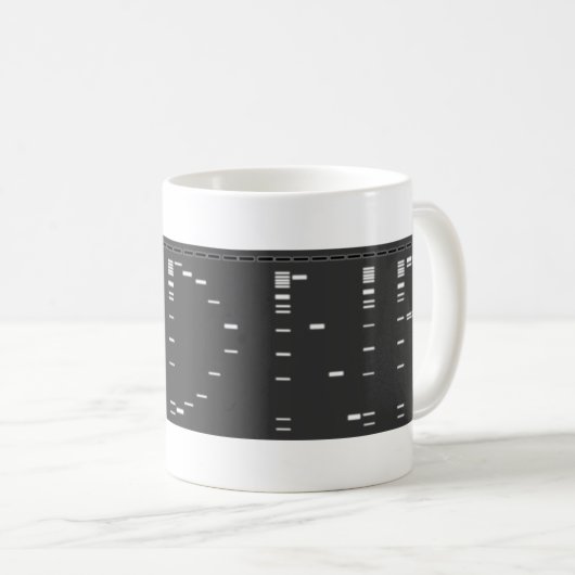 I Gel des Herzens DNS Kaffeetasse (VorderseiteRechts)