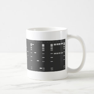 I Gel des Herzens DNS Kaffeetasse