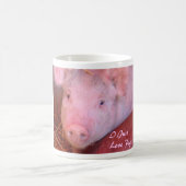 I gerade Liebe-Schweine Kaffeetasse (Mittel)