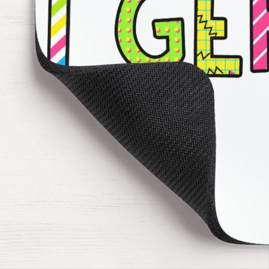 "I Gerband"-Maus-Pad Mousepad (Ecke)