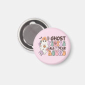 I Ghost People Halloween Magnet (Vorderseite/Rückseite)
