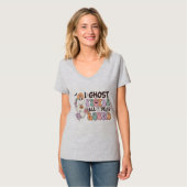I Ghost People Halloween T-Shirt (Vorderseite Vollansicht)