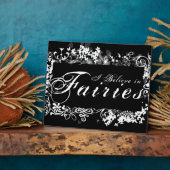 I Glaube in Fairies Dark Fotoplatte (Seite)