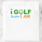 I GOLF Aufkleber (Tasche)