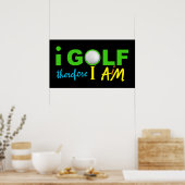 I GOLF Poster (Küche)