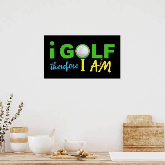 I GOLF Poster (Küche)