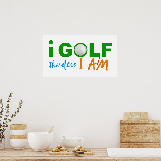 I GOLF Poster (Küche)