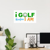 I GOLF Poster (Heimbüro)