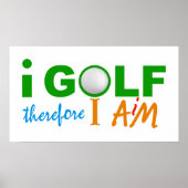 I GOLF Poster (Vorne)