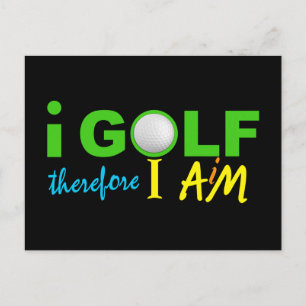 I GOLF Postkarte