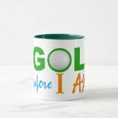 I GOLF Tasse - wählen Sie Stil & Farbe (Zentrum)